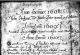 1608 marriage certificate John Perkyns and Judith Gater