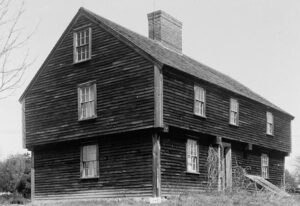 Garrison house in nearby York, Maine